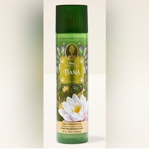 New Bath and body works Disney Princess Tiana Green Body Mist